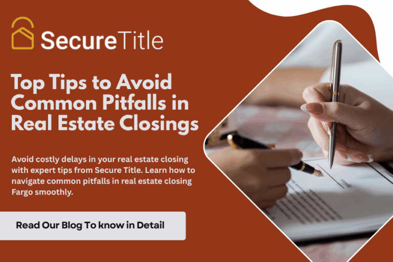 Top Tips to Avoid Common Pitfalls in Real Estate Closings
