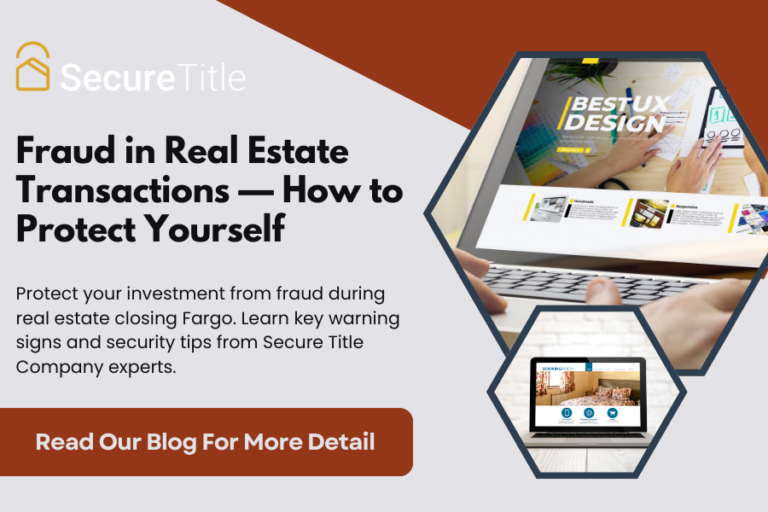 Fraud in Real Estate Transactions — How to Protect Yourself