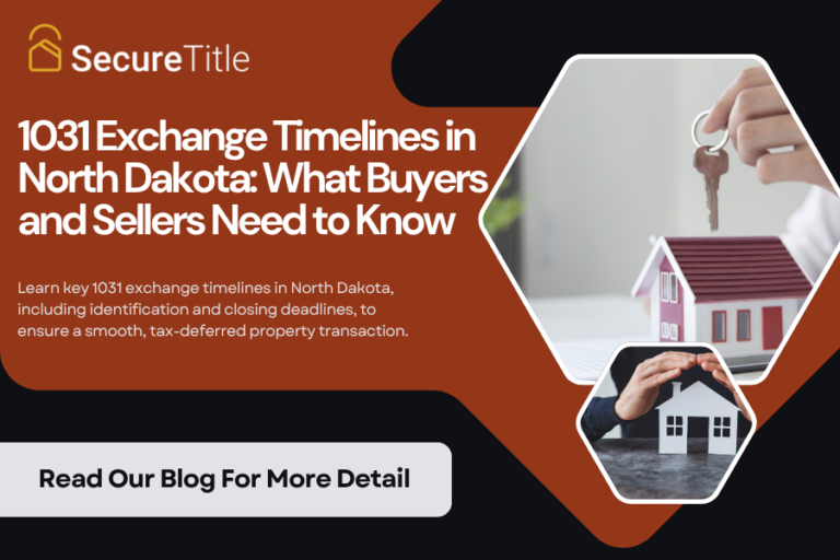 1031 Exchange Timelines in North Dakota: What Buyers and Sellers Need to Know