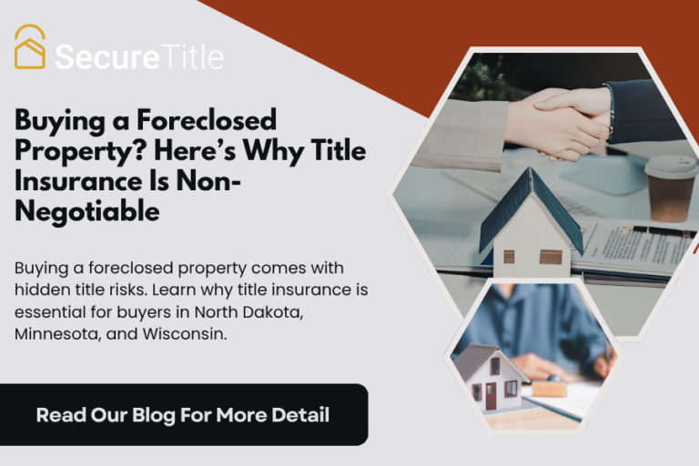 Buying a Foreclosed Property? Here’s Why Title Insurance Is Non-Negotiable